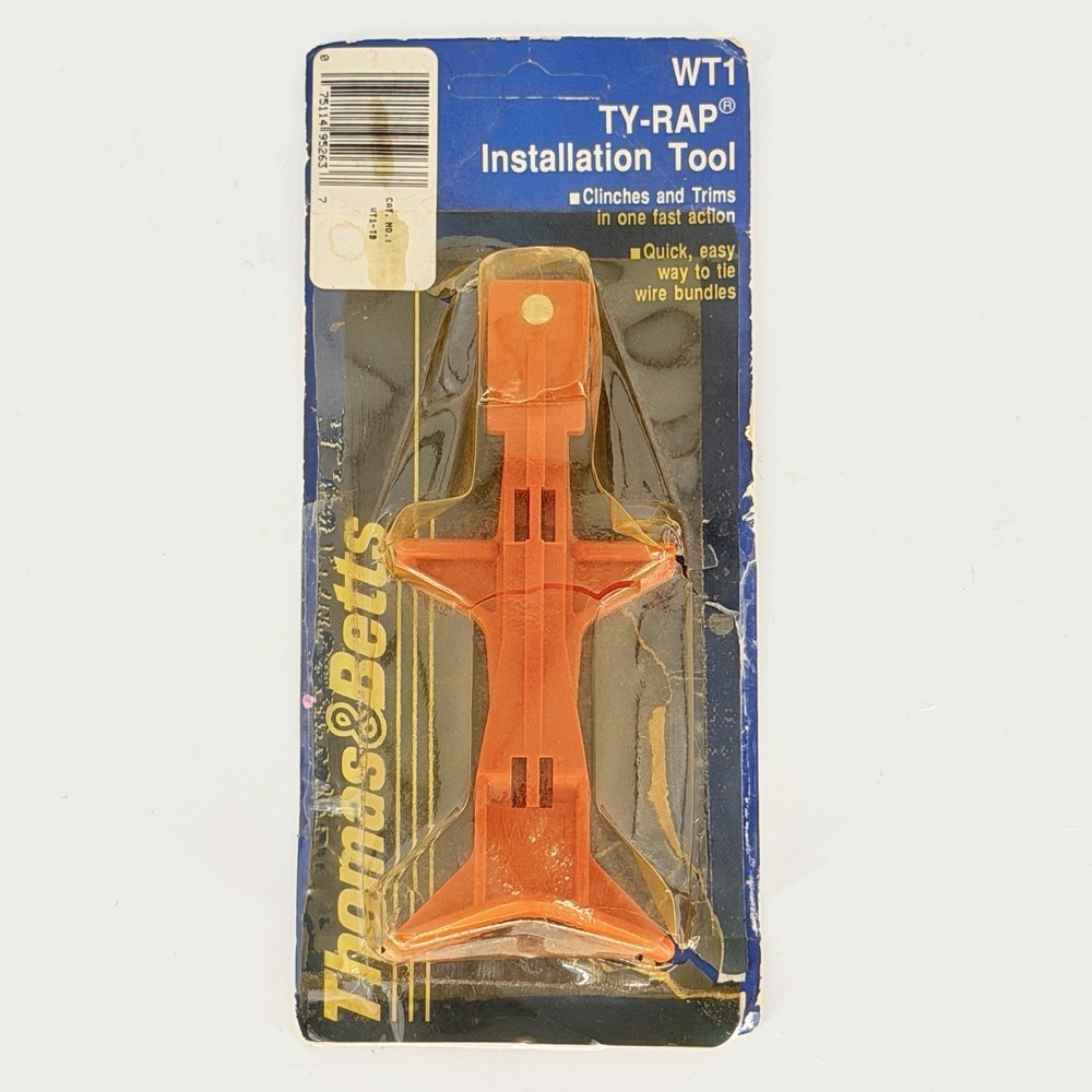 Thomas & Betts WT1 TY-RAP Cable Tie Installation Tool Open Package